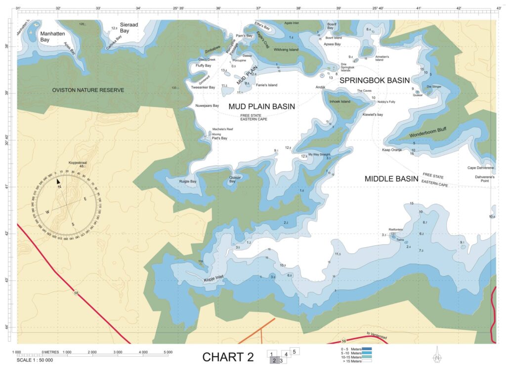 Map - Free State Yacht Club